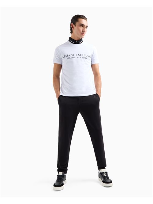 t-shirt uomo bianca ARMANI EXCHANGE | 8NZT72Z8H4Z/1100